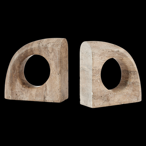 Russo Travertine Object Set of 2 (92|1200-0816)
