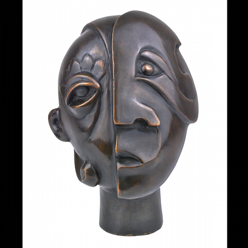 Cubist Head Bronze (92|1200-0720)
