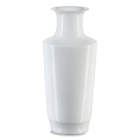 Imperial White Modern Shoulder Vase (92|1200-0691)