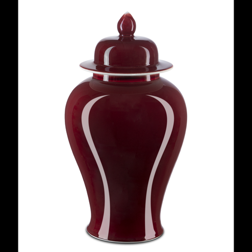 Oxblood Medium Temple Jar (92|1200-0685)