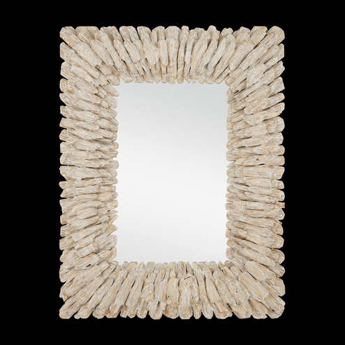 Beachhead Whitewash Rectangular Mirror (92|1000-0150)