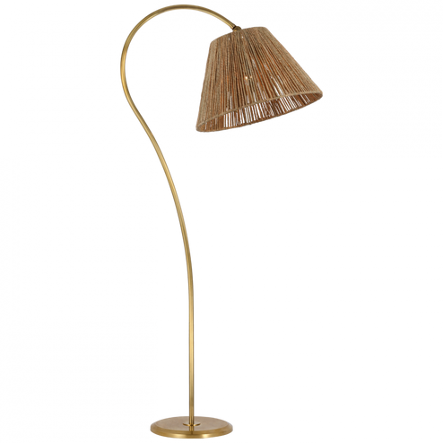 Dume Large Arched Floor Lamp (279|AL 1060HAB-NAB)