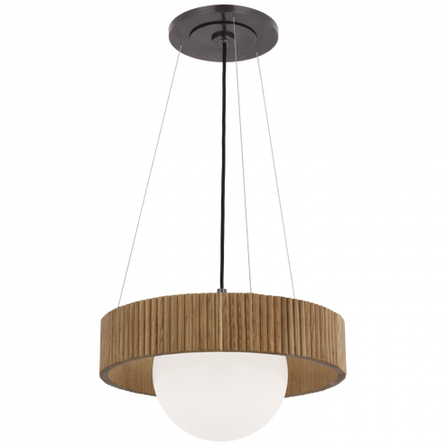 Arena 18'' Ring and Globe Chandelier (279|WS 5000BZ/NO-WG)