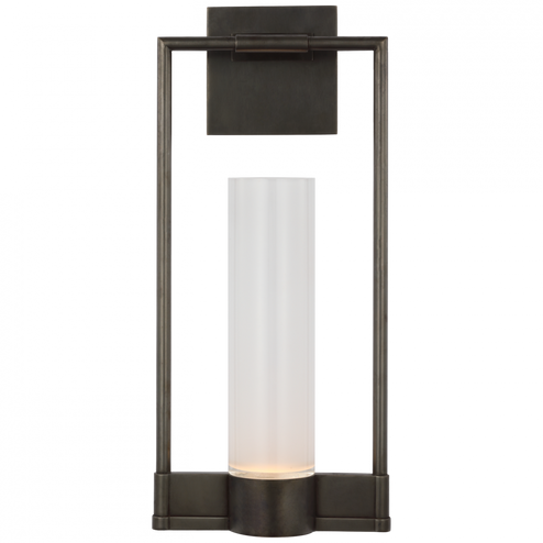 Lucid Single Bracketed Sconce (279|RB 2030BZ-FG)