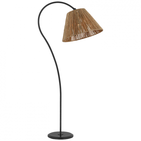 Dume Large Arched Floor Lamp (279|AL 1060AI-NAB)