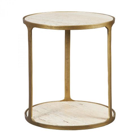 Uttermost Clench Brass Side Table (85|22968)
