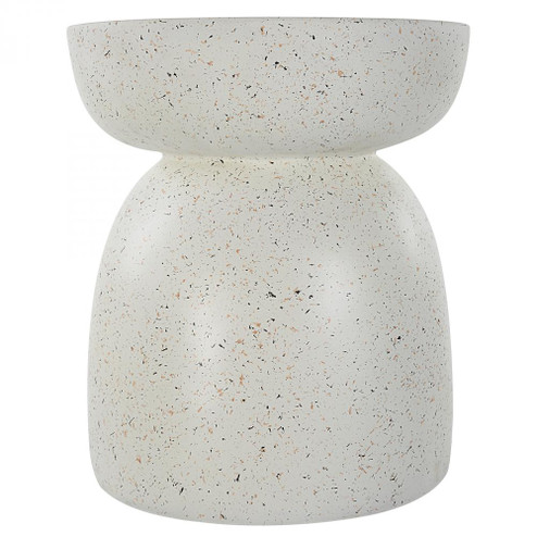 Uttermost Inhale Cast White Accent Table (85|22966)