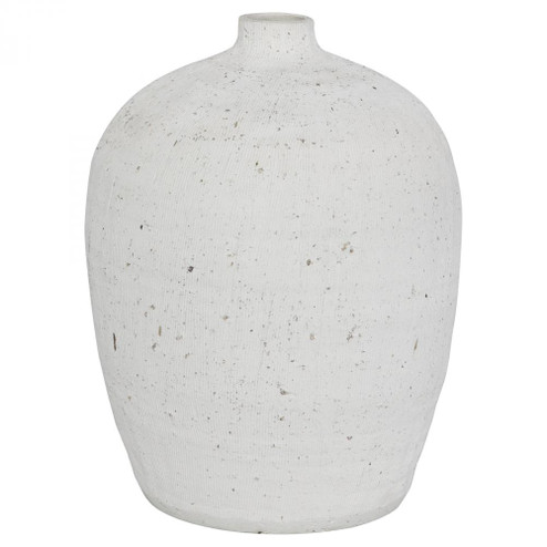 Uttermost Floreana Medium White Vase (85|18104)