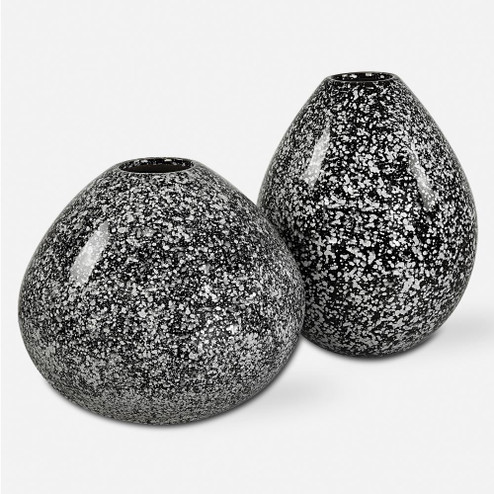 Uttermost Cosmic Black & White Vases Set/2 (85|18097)