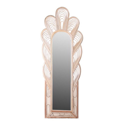 Selina Floor Mirror - Natural (91|S0076-12064)