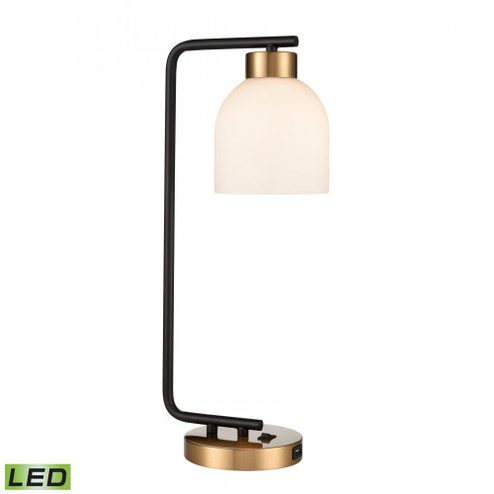 Paxford 19'' High 1-Light Desk Lamp - Black - Includes LED Bulb (91|S0019-9563-LED)