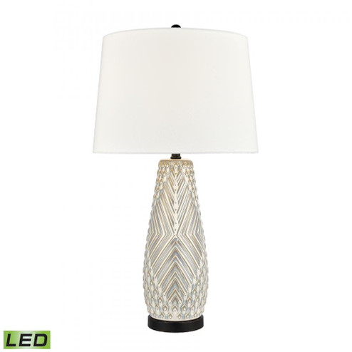 Whitland 30'' High 1-Light Table Lamp - Gray - Includes LED Bulb (91|S0019-9491-LED)