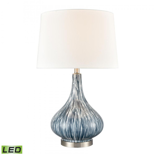 Northcott 28'' High 1-Light Table Lamp - Blue - Includes LED Bulb (91|S0019-7979-LED)