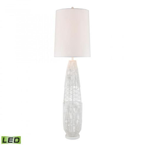 Husk 63'' High 1-Light Floor Lamp - White - Includes LED Bulb (91|S0019-11155-LED)