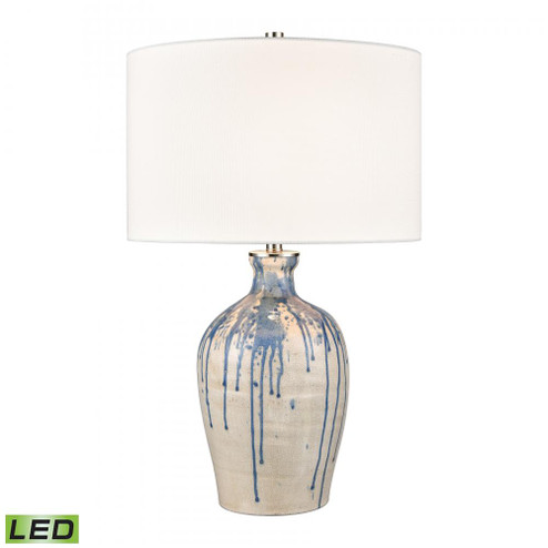 Winship 26'' High 1-Light Table Lamp - White - Includes LED Bulb (91|H0019-9561-LED)