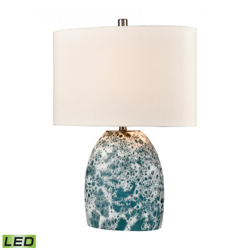 Offshore 22'' High 1-Light Table Lamp - Blue - Includes LED Bulb (91|H0019-8552-LED)