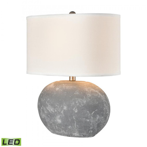 Elin 20'' High 1-Light Table Lamp - Concrete - Includes LED Bulb (91|H0019-8053-LED)