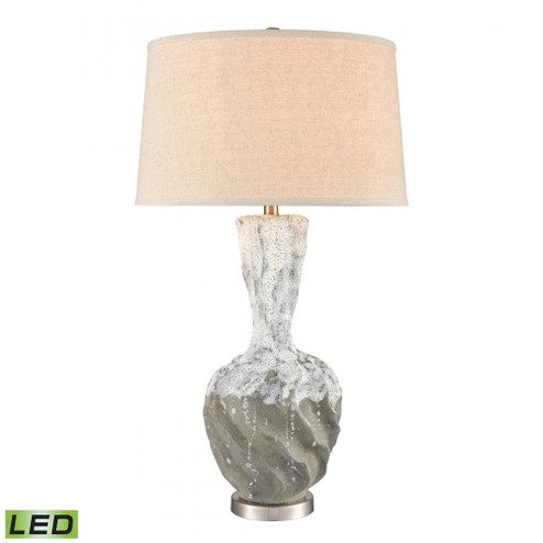Bartlet Fields 34'' High 1-Light Table Lamp - White - Includes LED Bulb (91|H0019-8048-LED)