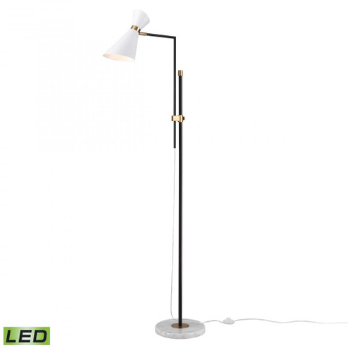 Taran 61'' High 1-Light Floor Lamp - Matte White - Includes LED Bulb (91|H0019-11112-LED)