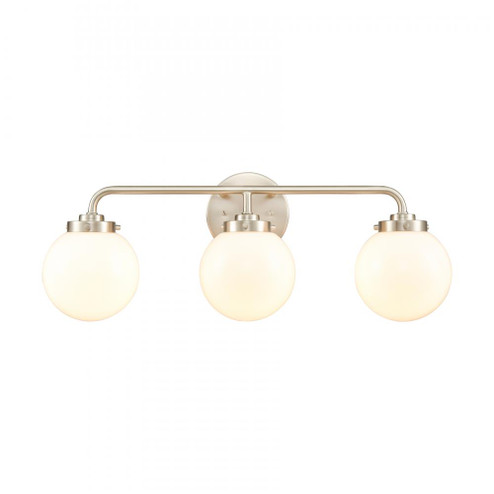 Fairbanks 22.75'' Wide 3-Light Vanity Light - Brushed Nickel and Opal (91|EC89984/3)