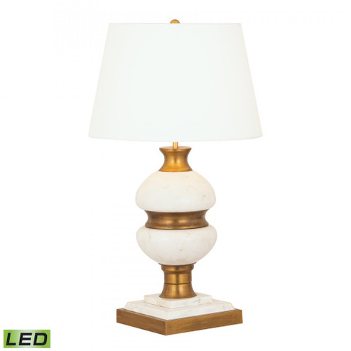 Packer 30'' High 1-Light Table Lamp - Aged Brass - Includes LED Bulb (91|D4725-LED)