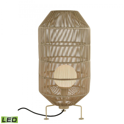 Corsica 32'' High 1-Light Outdoor Floor Lamp - Beige - Includes LED Bulb (91|D4622-LED)