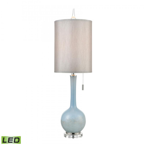 Quantum 37'' High 1-Light Table Lamp - Blue - Includes LED Bulb (91|D4513-LED)