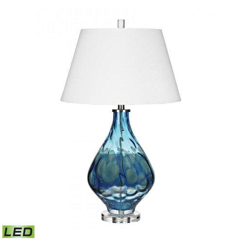 Gush 29'' High 1-Light Table Lamp - Blue - Includes LED Bulb (91|D3060-LED)