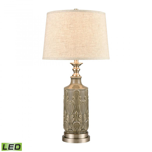 Strangford 32'' High 1-Light Table Lamp - Gray - Includes LED Bulb (91|77191-LED)