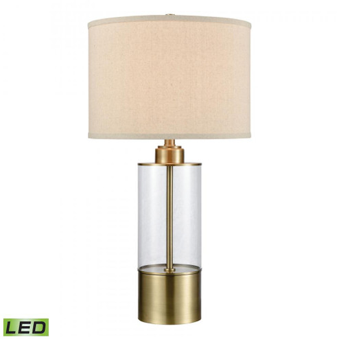 Fermont 28'' High 1-Light Table Lamp - Clear - Includes LED Bulb (91|77149-LED)