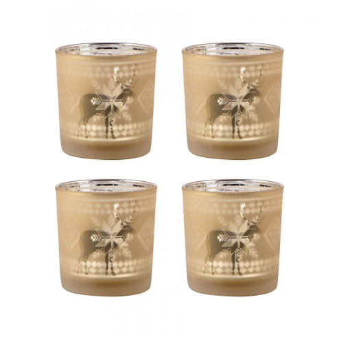 Reindeer Votives Holders (Set of 2) (91|209239)