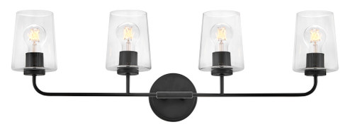 Large Four Light Vanity (1118101|853454BK-CL)