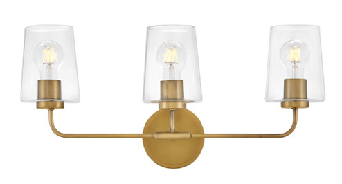 Medium Three Light Vanity (1118101|853453HB-CL)