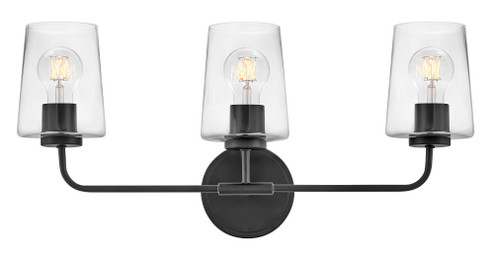 Medium Three Light Vanity (1118101|853453BK-CL)