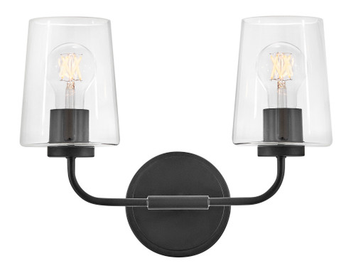 Small Two Light Vanity (1118101|853452BK-CL)