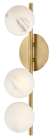 Large Three Light Sconce (88|FR41900LCB)