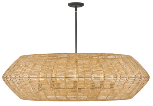 Extra Large Drum Chandelier (87|40386BLK-CML)