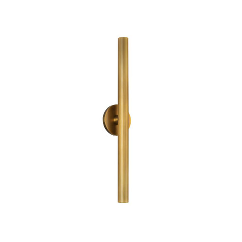 Mason 24-in Vintage Brass LED Wall Sconce (461|WS90424-VB)