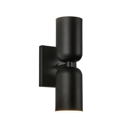 Nola 12-in Black 2 Lights Wall Sconce (461|WS57712-BK)