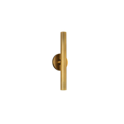 Mason 16-in Vintage Brass LED Wall Sconce (461|WS90416-VB)