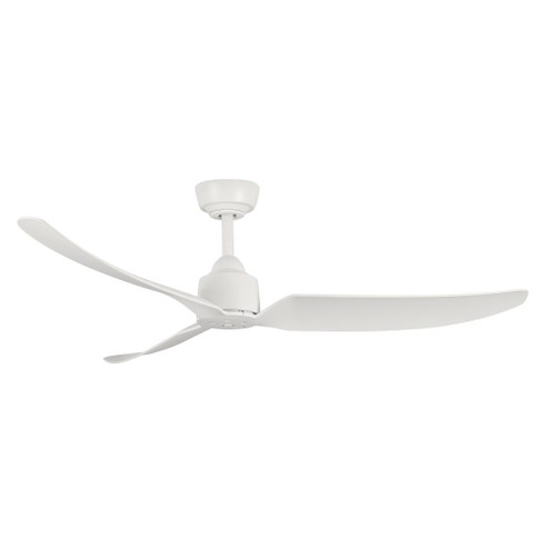 Hugo 52-in Matte White LED Exterior Ceiling Fan (461|CF92952-WH)