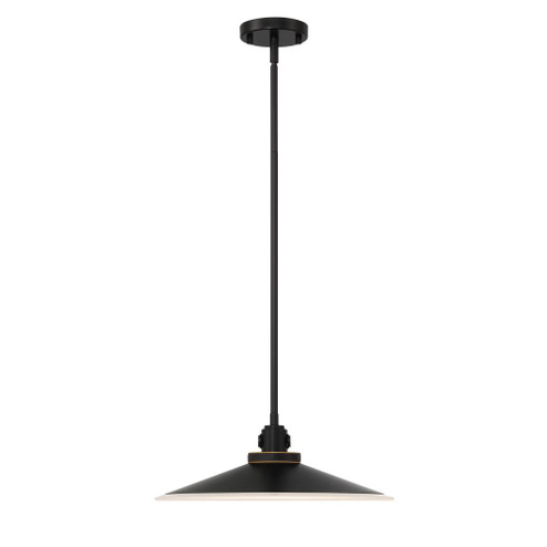 Deckard 16'' LED Pendant In Gold and Black (4304|47405-011)