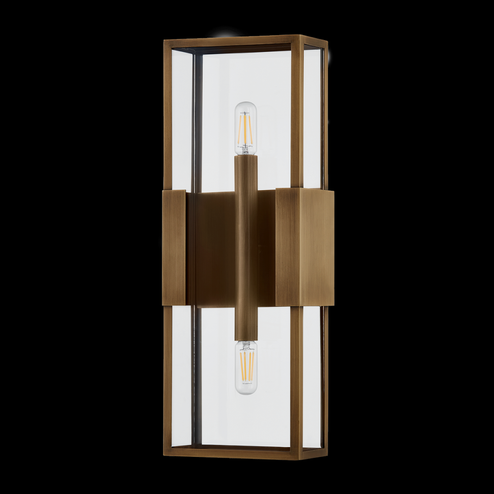 Santa Clara Exterior Wall Sconce (52|B2918-PBR)