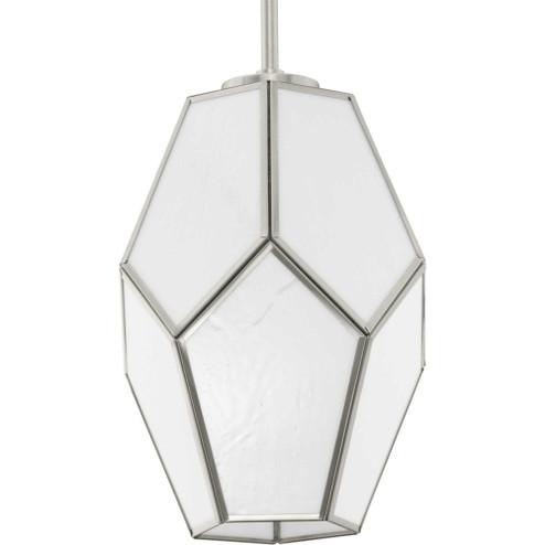 Latham Collection One-Light Brushed Nickel Contemporary Pendant (149|P500435-009)