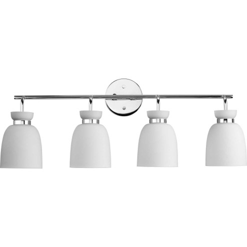 Lexie Collection Four-Light Polished Chrome Contemporary Vanity Light (149|P300487-015)