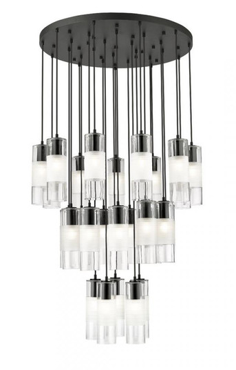 27 Light Chandelier (276|824P-27R-MB)