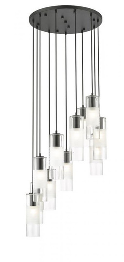 11 Light Chandelier (276|824P-11R-MB)