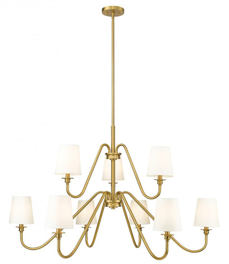 9 Light Chandelier (276|7509-9-46MGLD)