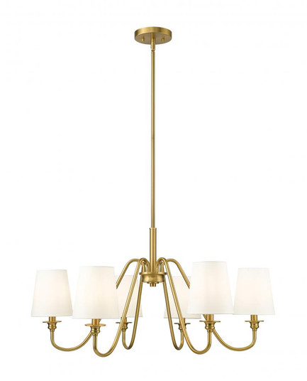 6 Light Chandelier (276|7509-6-32MGLD)