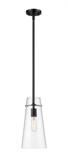 1 Light Pendant (276|7508P-ROD-MB)